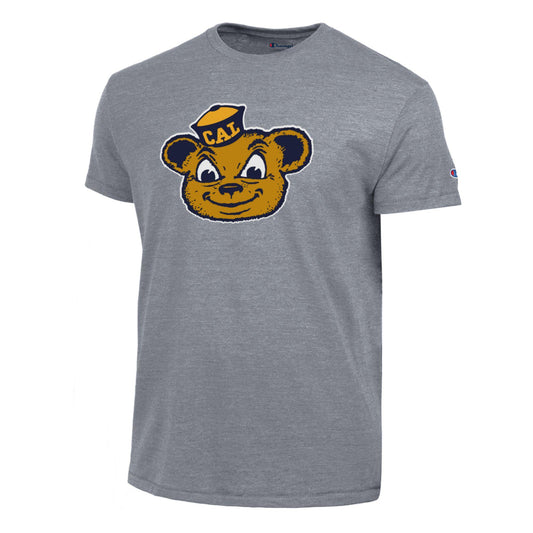 U.C. Berkeley Champion Tri blend T-shirt- Charcoal-Shop College Wear