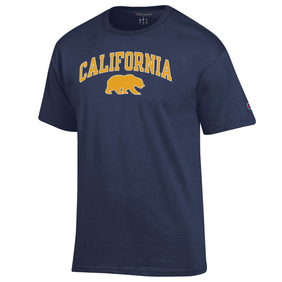 University Of California Berkeley Cal Champion Men's T-Shirt - Navy-Shop College Wear
