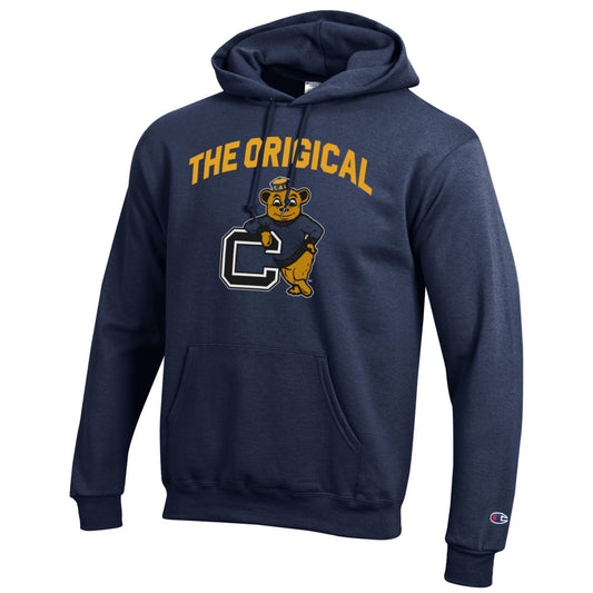 U.C. Berkeley Cal THE ORIGICAL arch & Oski Champion hoodie sweatshirt-Navy-Shop College Wear
