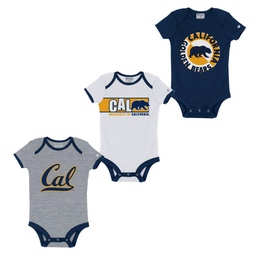 U.C. Berkeley Cal Champion infant onesie-White-Shop College Wear