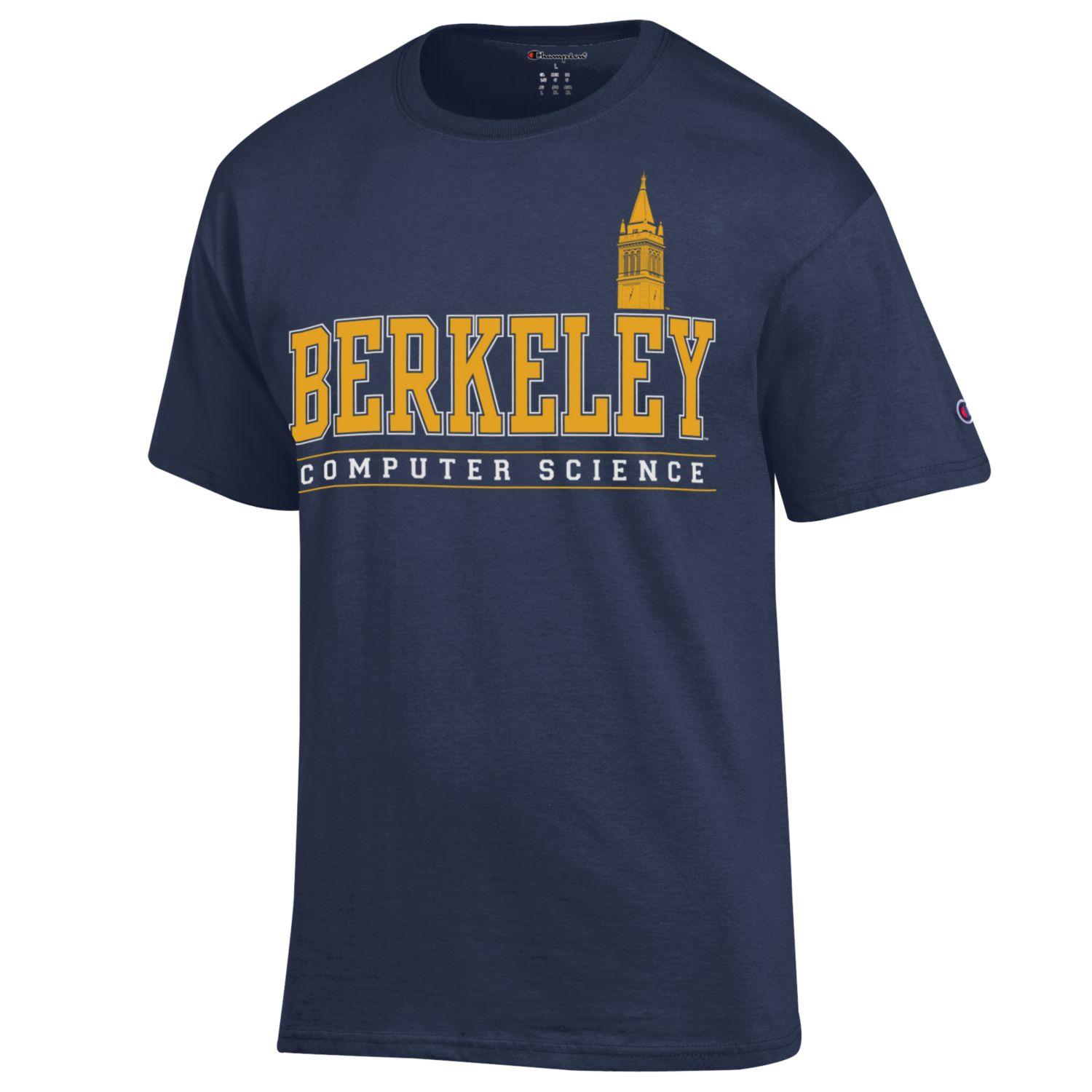U.C. Berkeley Cal Champion Computer Science with Campanile tower-Navy-Shop College Wear