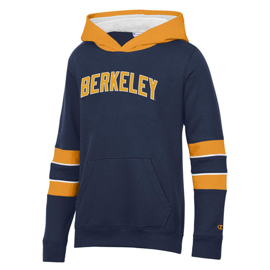U.C. Berkeley Cal Berkeley arch youth Super Fan hoodie sweatshirt-Navy-Shop College Wear