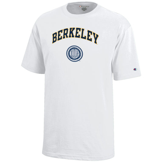 U.C. Berkeley arch and seal youth T-Shirt-White-Shop College Wear