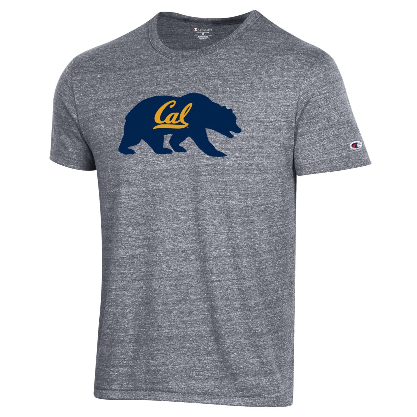 U.C. Berkeley Cal Champion tri blend T-shirt-Gray-Shop College Wear