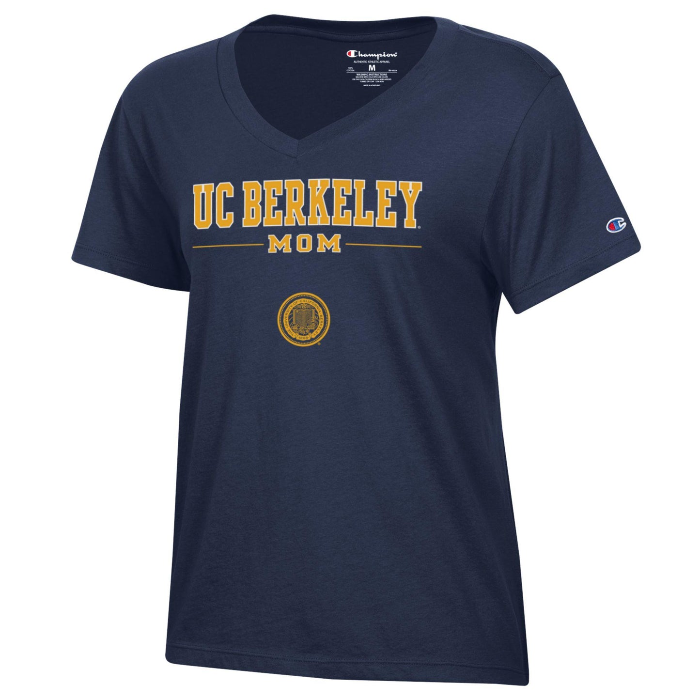 U.C. Berkeley Cal Mom T-Shirt-Navy-Shop College Wear