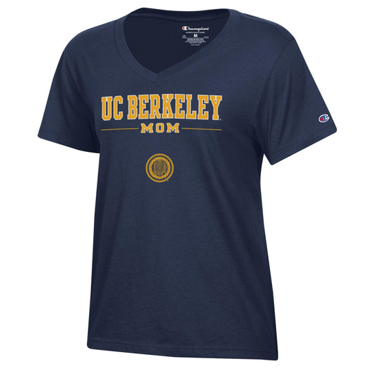 U.C. Berkeley Cal Mom T-Shirt-Navy-Shop College Wear