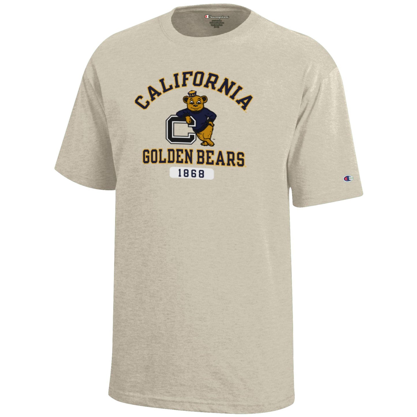 U.C. Berkeley Cal Standing Oski face youth T-Shirt-Oatmeal-Shop College Wear