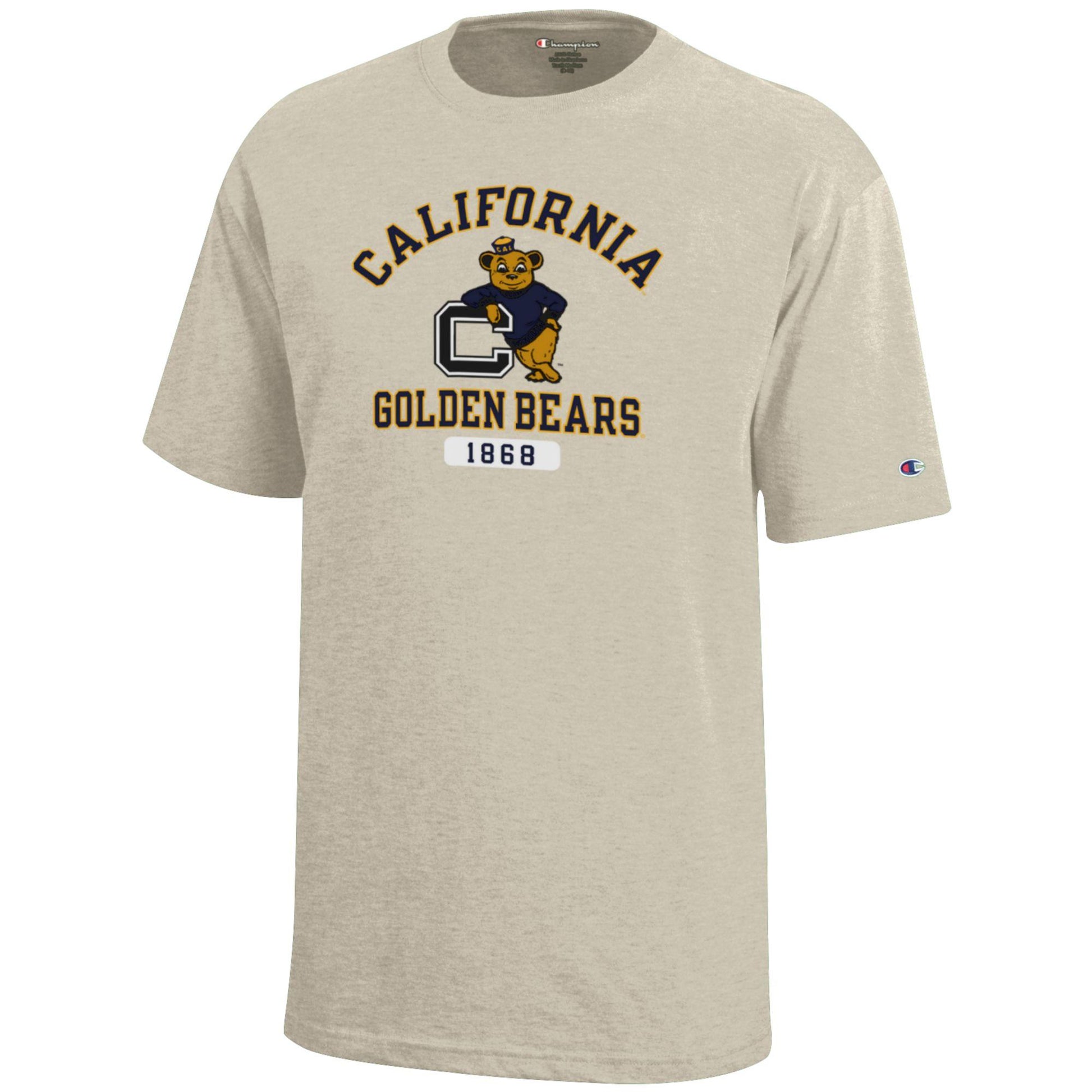 U.C. Berkeley Cal Standing Oski face youth T-Shirt-Oatmeal-Shop College Wear