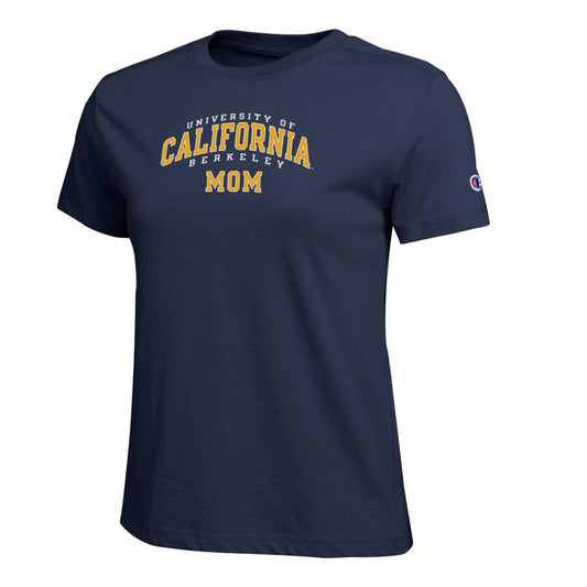 U.C. Berkeley Cal Mom triple arch T-Shirt-Navy-Shop College Wear