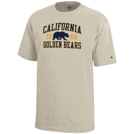 U.C. Berkeley California Walking Bears youth T-Shirt-Oatmeal-Shop College Wear