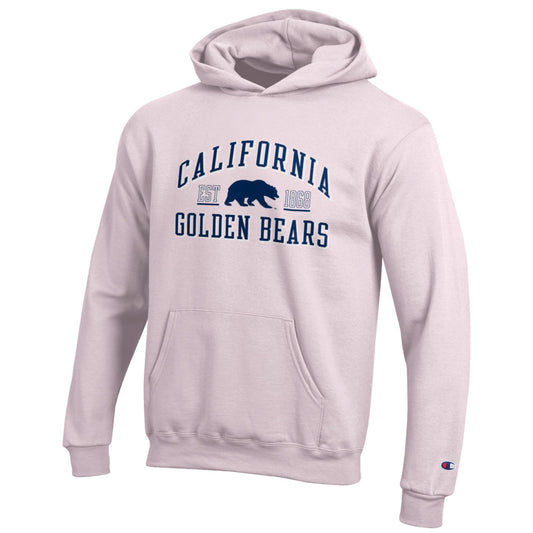 U.C. Berkeley California Walking Bear Golden Bear Youth hoodie sweatshirt-Pink-Shop College Wear