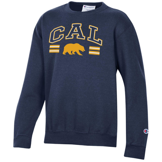 University Of California Berkeley Cal Walking Bear Youth Champion Sweatshirt-Navy-Shop College Wear
