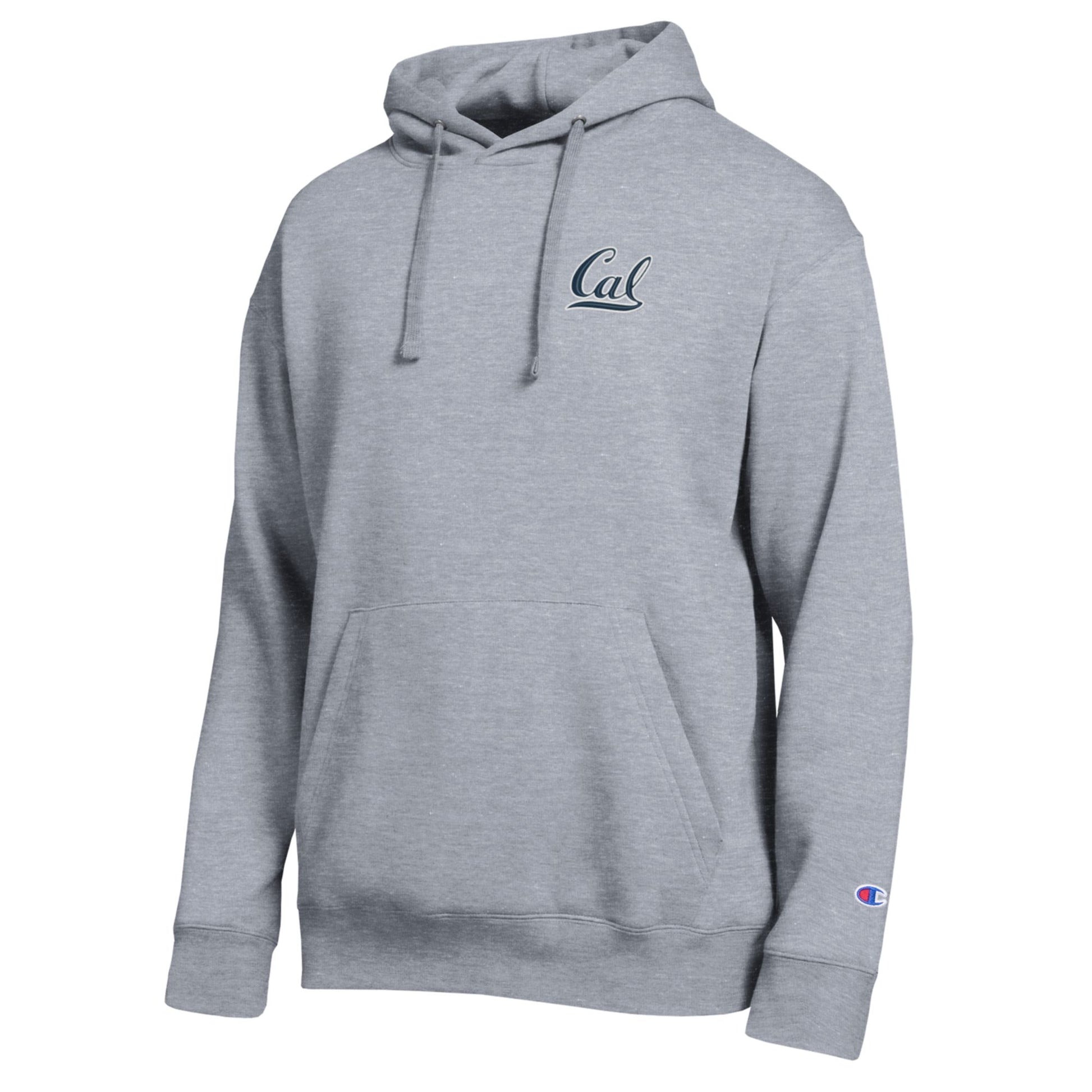 University of California Berkeley Embroidered All Star Champion hoodie Sweatshirt - Gray-Shop College Wear