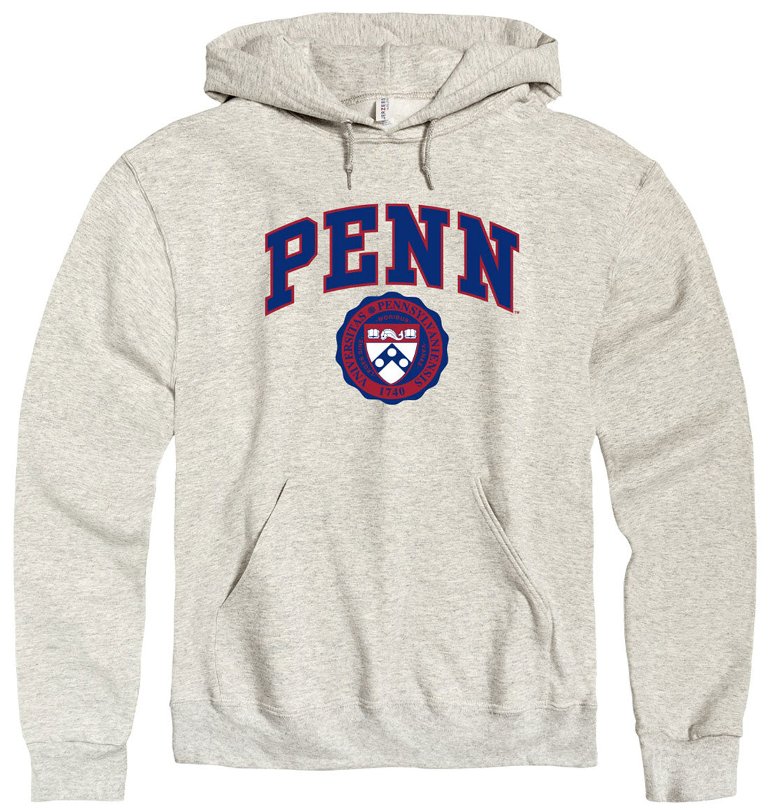 University of Pennsylvania UPenn hoodie sweatshirt-Oatmeal-Shop College Wear