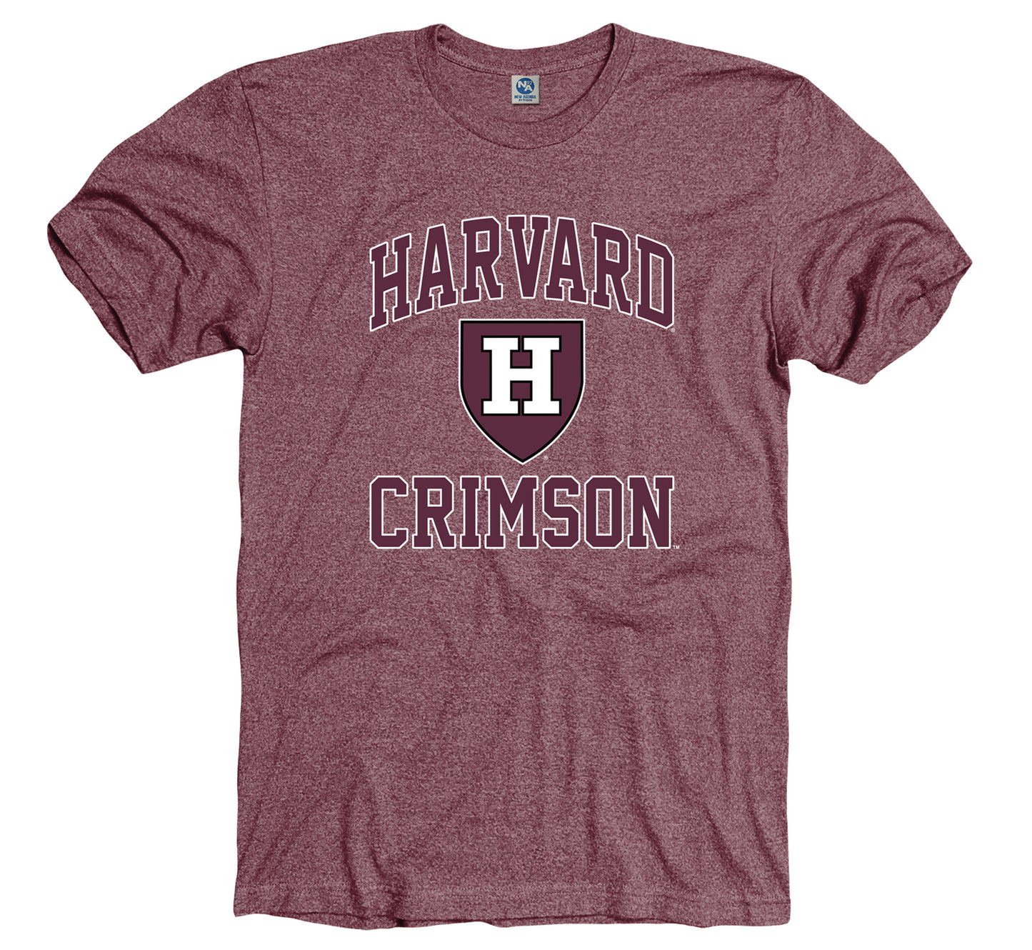 Harvard Crimson Men's Tri blend T-Shirt-Shop College Wear