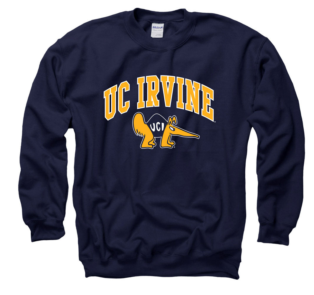 UC Irvine Anteaters Men's Sweatshirt-Navy-Shop College Wear