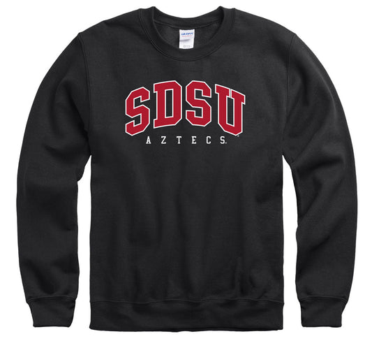 New Agenda officially licensed NCAA gameday San Diego State SDSU sweatshirt- Black-Shop College Wear