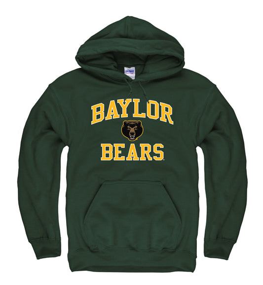 Baylor Bears Men's Hoodie Sweatshirt- Green-Shop College Wear