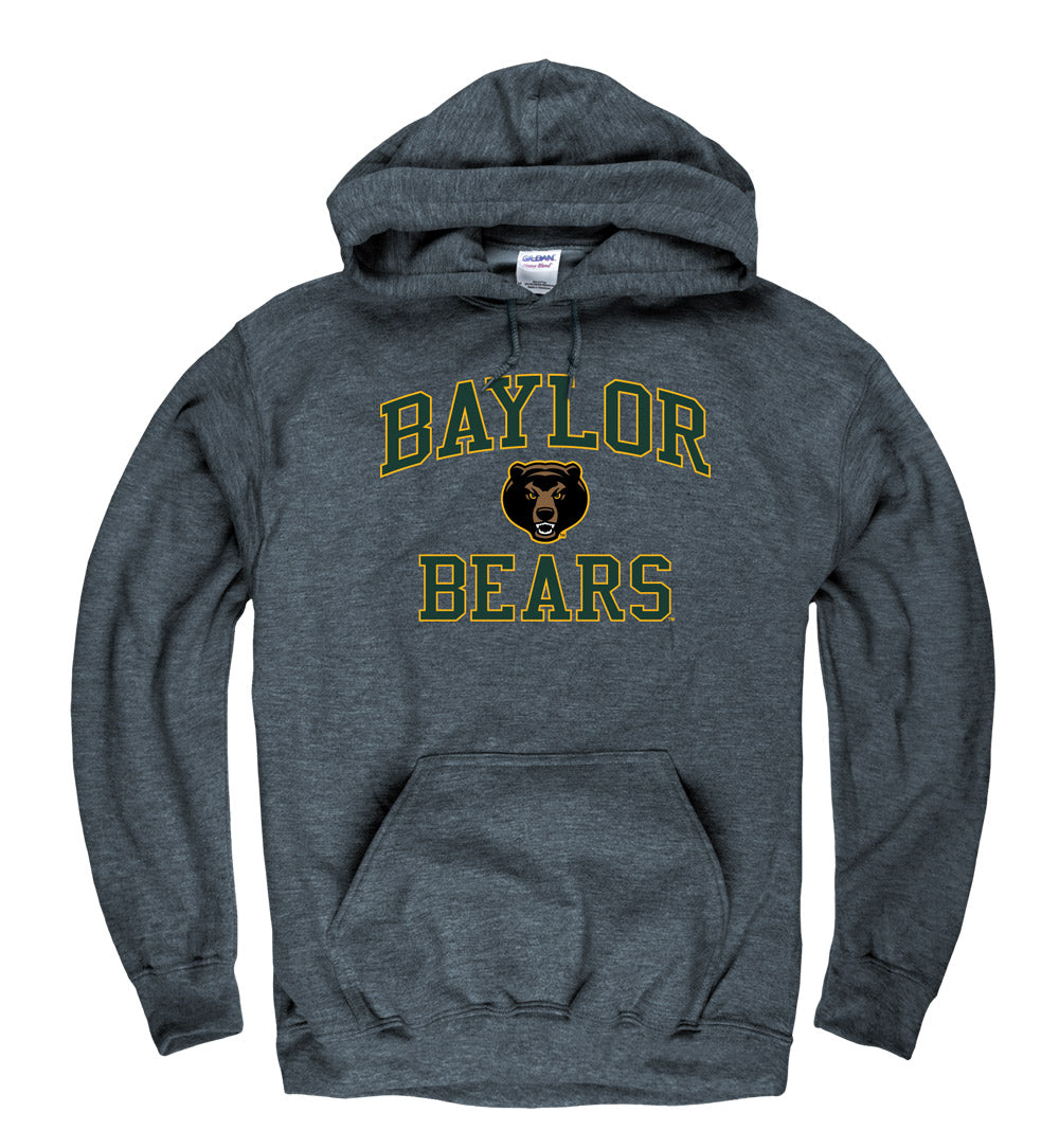 Baylor Bears Hoodie Sweatshirt-Charcoal-Shop College Wear