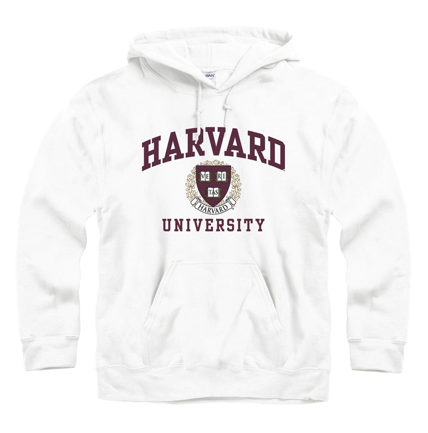 Harvard University hoodie sweatshirt-White-Shop College Wear