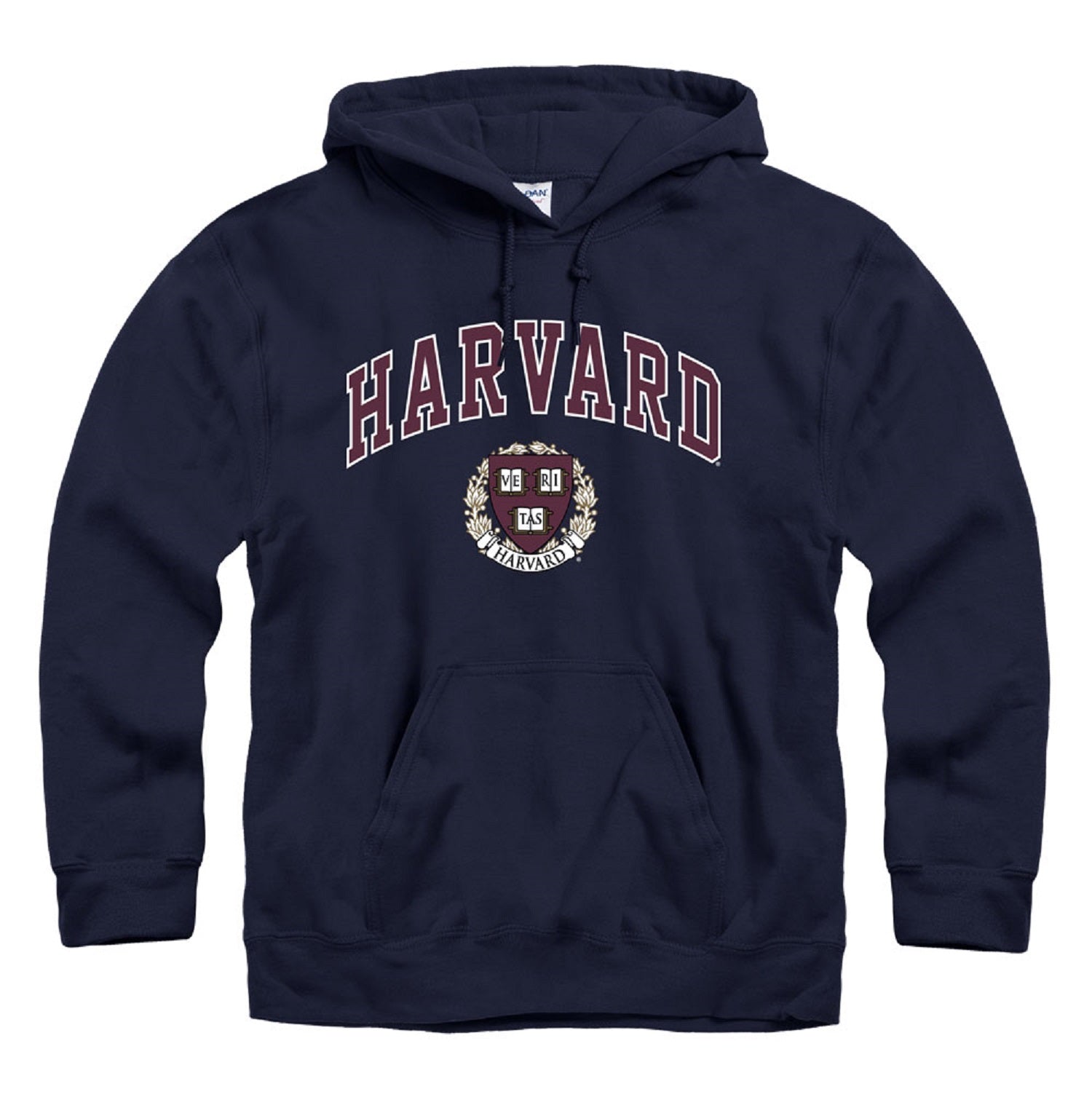 Harvard University Crimson hoodie sweatshirt-Navy-Shop College Wear