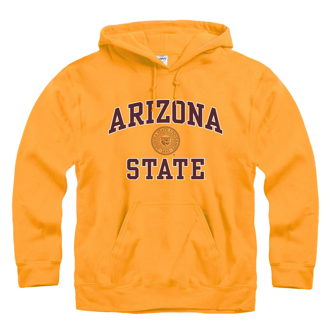 Arizona State ASU New Agenda officially licensed NCAA hoodie sweatshirt -Gold-Shop College Wear