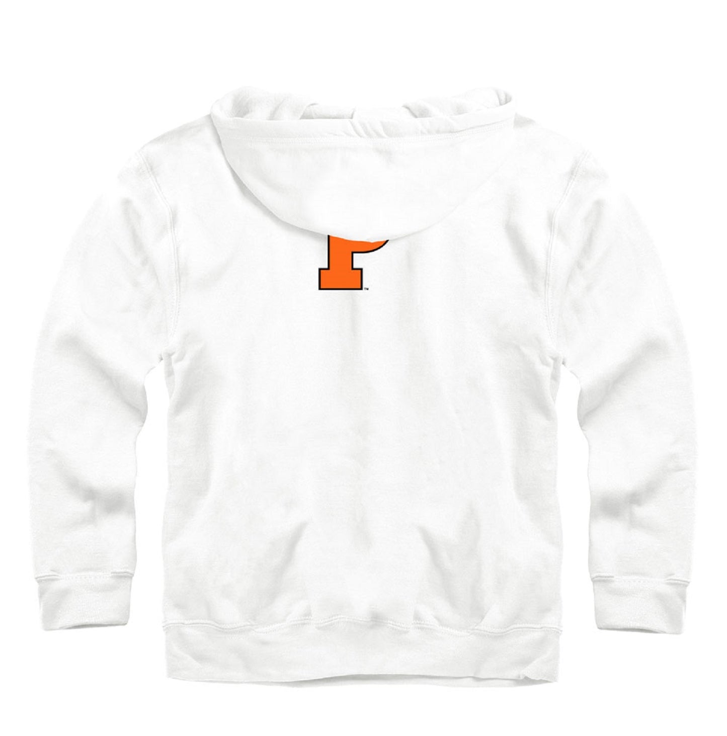 Princeton University Tigers hoodie sweatshirt-White-Shop College Wear