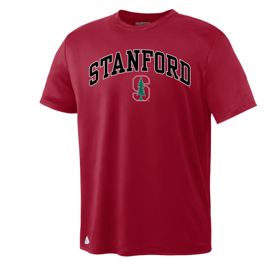Stanford Cardinal Men's Performance Dry T-Shirt-Cardinal-Shop College Wear
