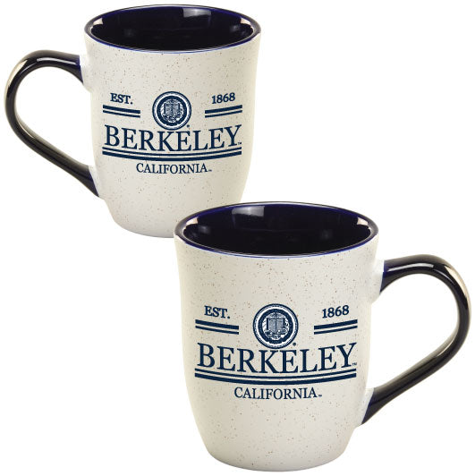 U.C. Berkeley Cal 16 Ounces granite mug-Navy-Shop College Wear