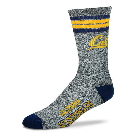 U.C. Berkekey Cal California Golden Bears marble socks-Navy-Shop College Wear