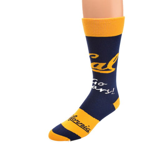 U.C. Berkeley Cal Bears socks-Navy-Shop College Wear