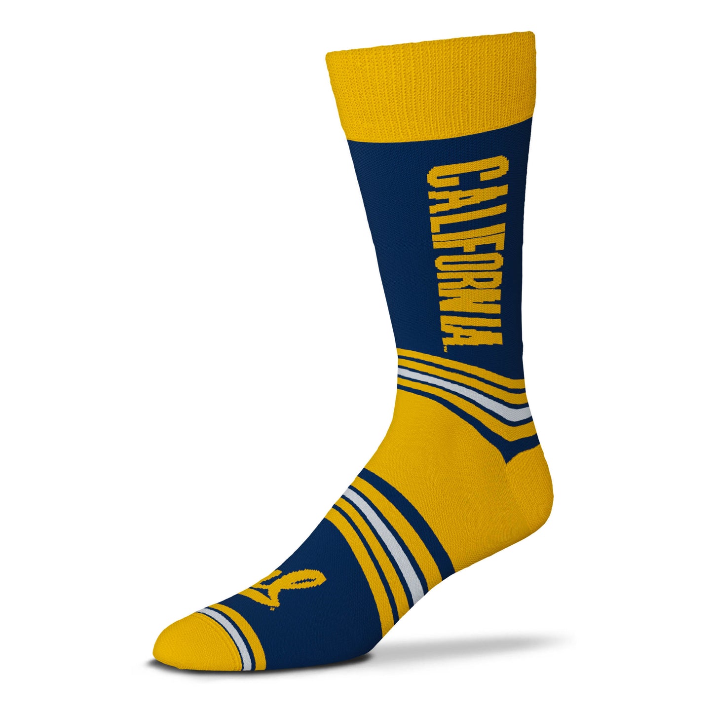 U.C. Berkeley Cal Go Team Men's socks-Navy-Shop College Wear