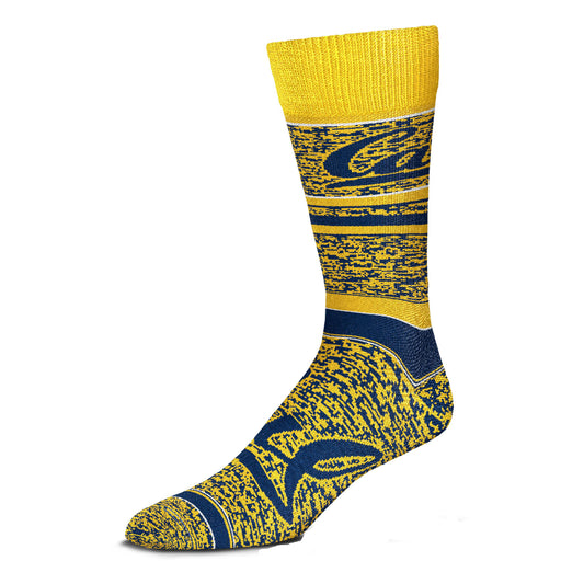U.C. Berkeley Cal RMC woven socks-Navy-Shop College Wear