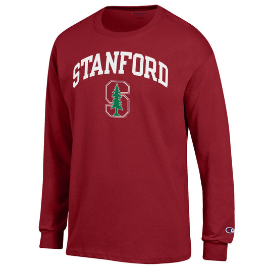 Stanford Cardinals Men's Long Sleeve T- shirt-Cardinal-Shop College Wear