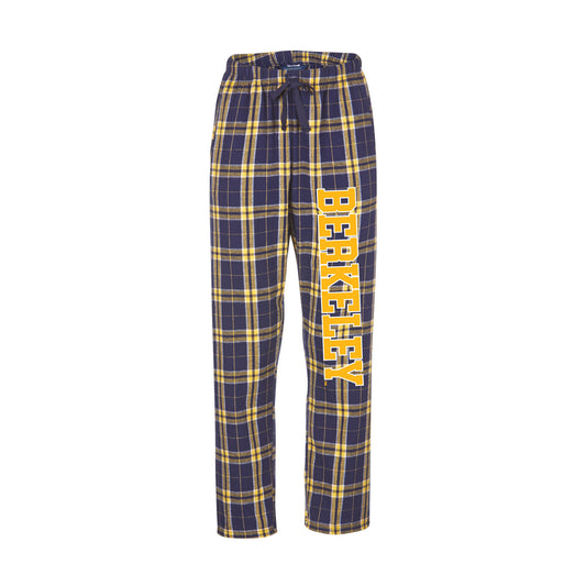 U.C. Berkeley Cal Bears Berkeley down the pants ladies flannel pants-Navy-Shop College Wear