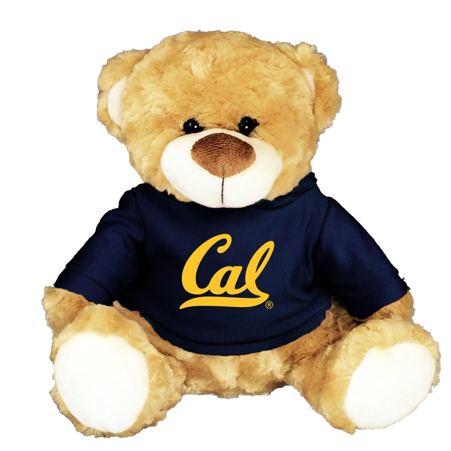 University Of California Berkeley Cal Plush Bear Hooded Fred - Navy-Shop College Wear