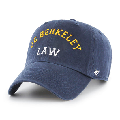 U.C. Berkeley Law arch adjustable hat-Navy-Shop College Wear