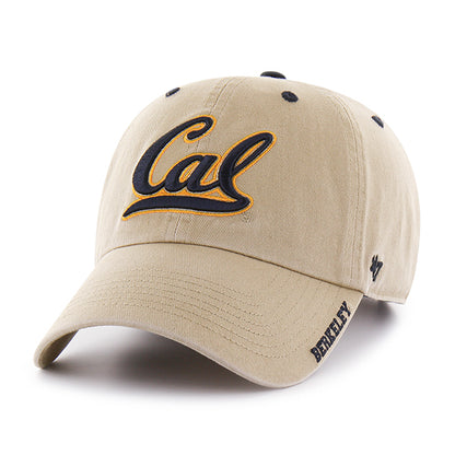UC Berkeley Cal Adjustable Hat 47 Brand - Khaki-Shop College Wear