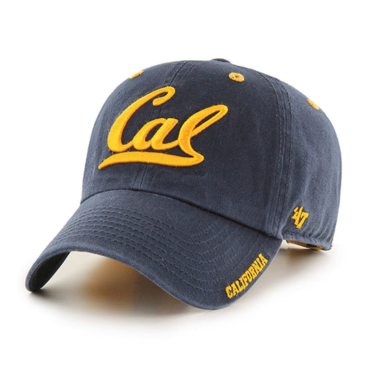 U.C. Berkeley Cal embroidered 47 brand adjustable hat-Navy-Shop College Wear
