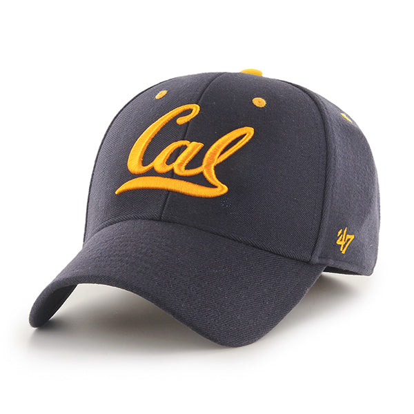 U.C. Berkeley Cal embroidered contender wool blend contender hat-Navy-Shop College Wear