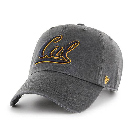 UC Berkeley Cal Men's 47 Brand Adjustable Hat - CHARCOAL-Shop College Wear
