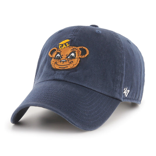 U.C. Berkeley Cal Bears Oski Adjustable hat-Navy-Shop College Wear