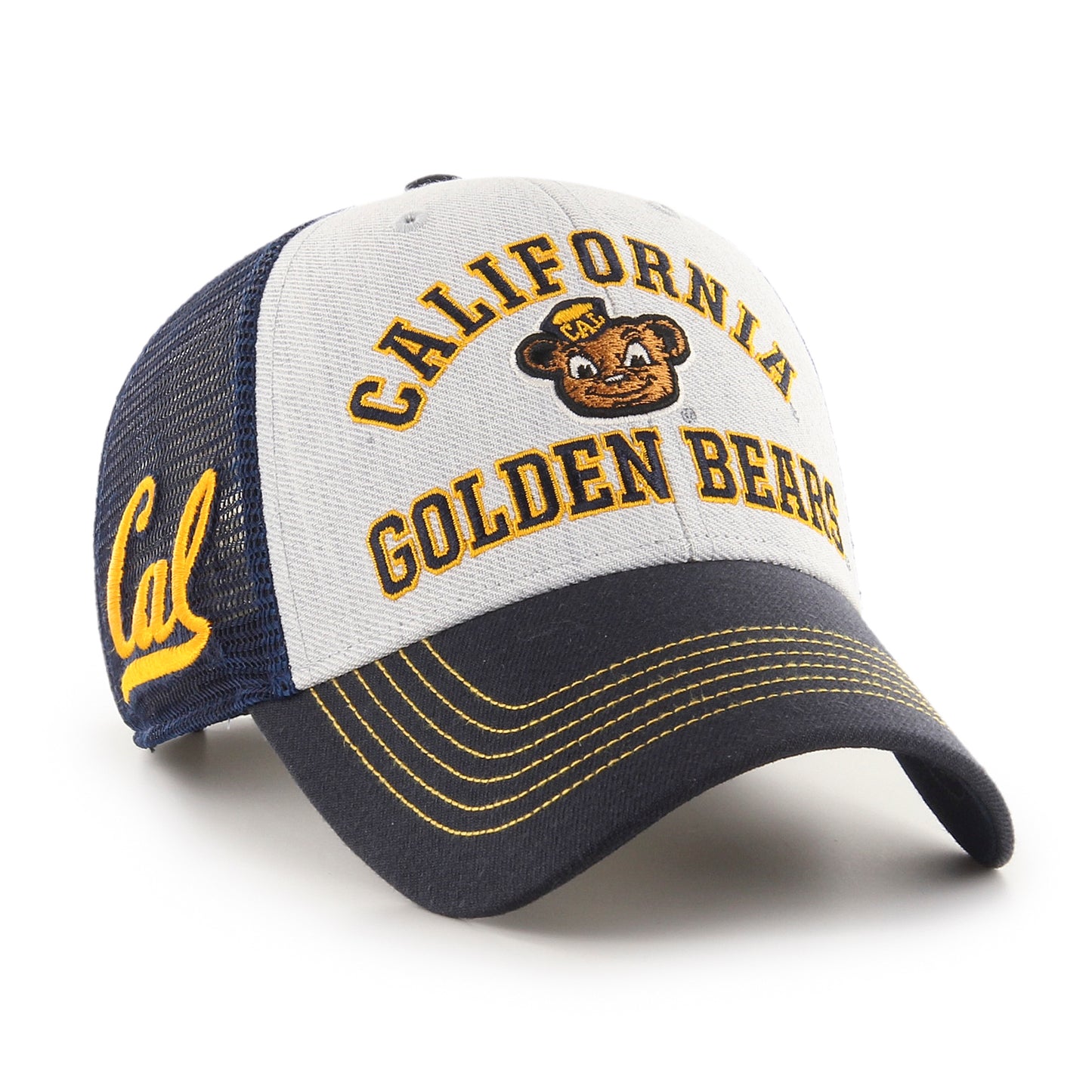 U.C. Berkeley Cal Bears Trucker MVP Hat-Navy-Shop College Wear