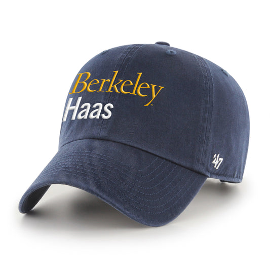 U.C. Berkeley Haas adjustable hat-Navy-Shop College Wear