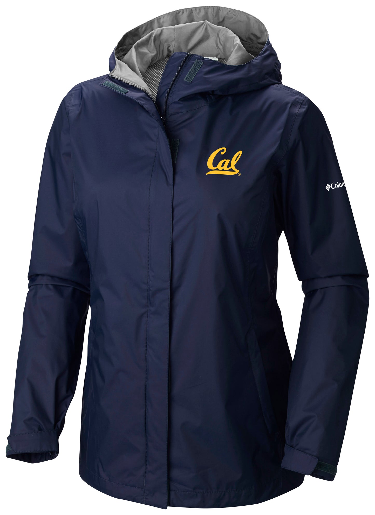 U.C. Berkeley Cal embroidered Arcadia Full Zip Columbia women's jacket-Navy-Shop College Wear