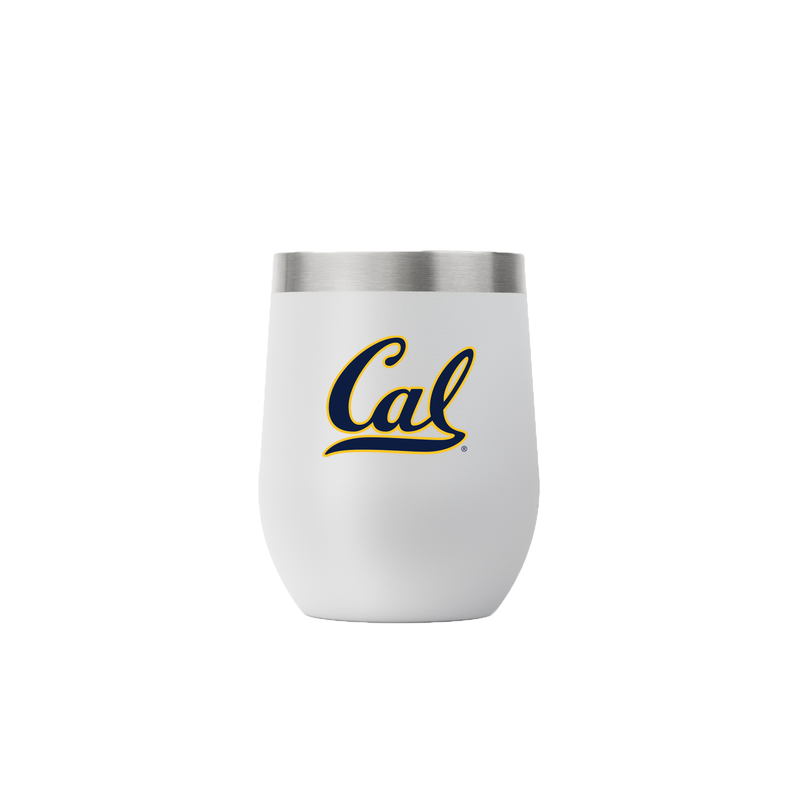 of U.C Berkeley Cal stemless 12 oz. tumbler-Grey-Shop College Wear