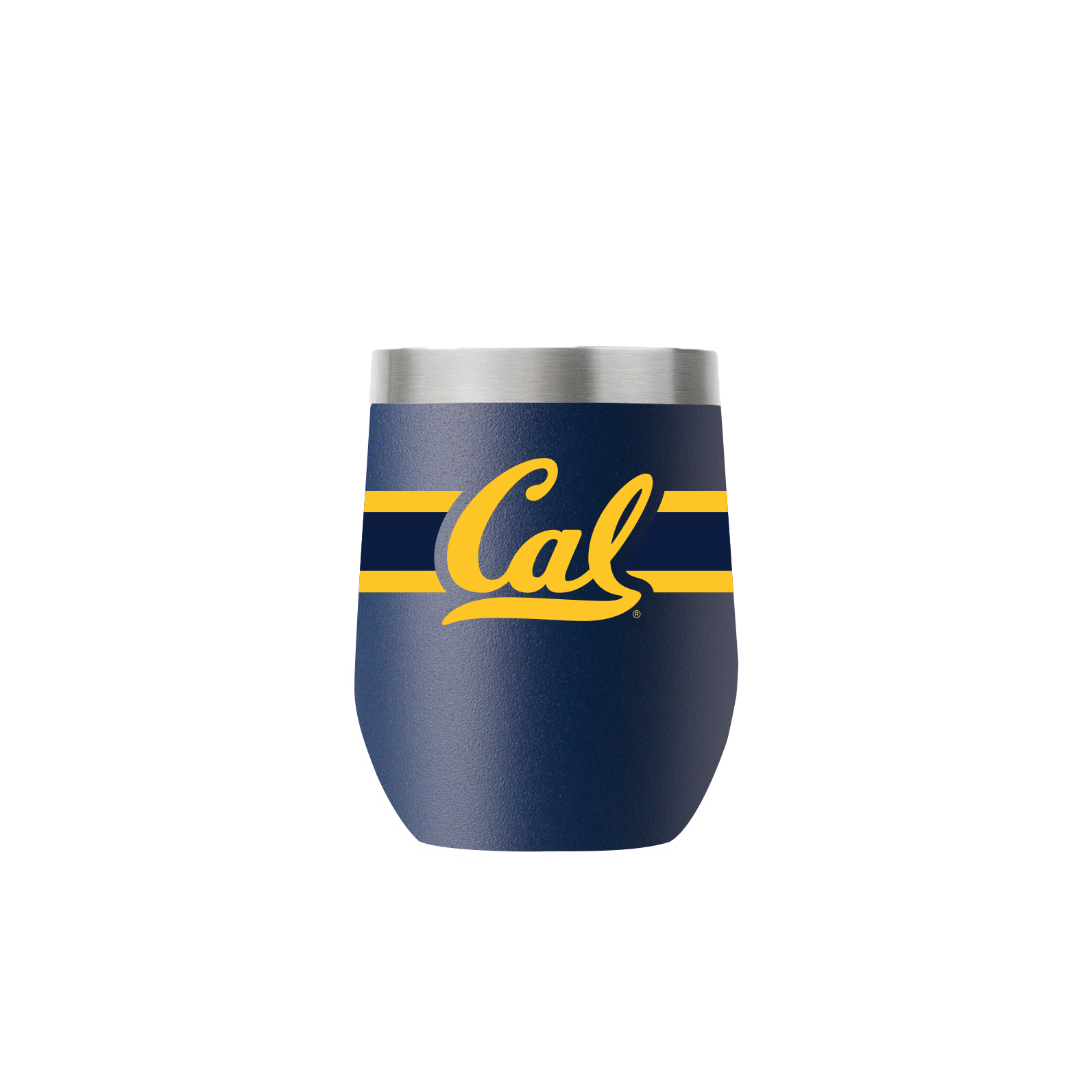 U.C Berkeley Cal stemless 12 oz. tumbler-Navy-Shop College Wear