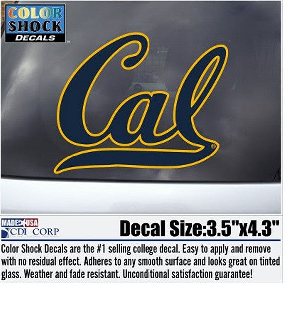 University Of California Berkeley Cal Decal-Shop College Wear