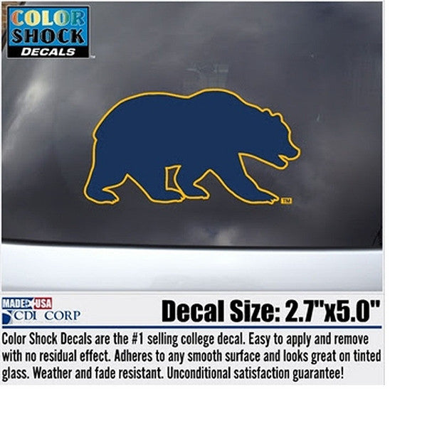 University Of California Berkeley Bear Decal-Shop College Wear