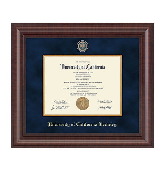 University Of California Berkeley Presidential Masterpiece Diploma Frame-Shop College Wear